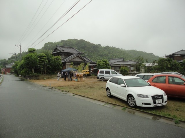 糸島市の注文住宅Ｈ様邸戸建て　地鎮祭を催しました掲載写真2